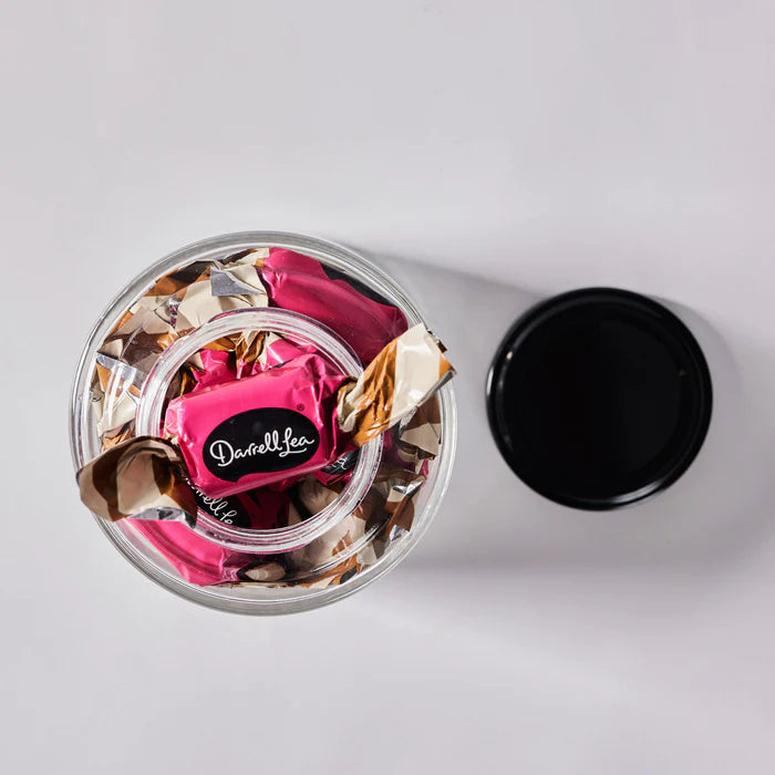 Split Bottle with Chocolate Mint Liqueur and Darrell Lea Chocolates