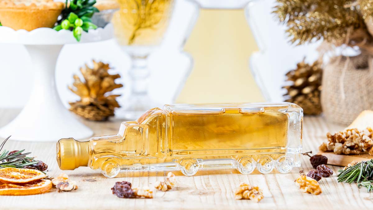 Truck Bottle: Butterscotch Liqueur in a Gift Box