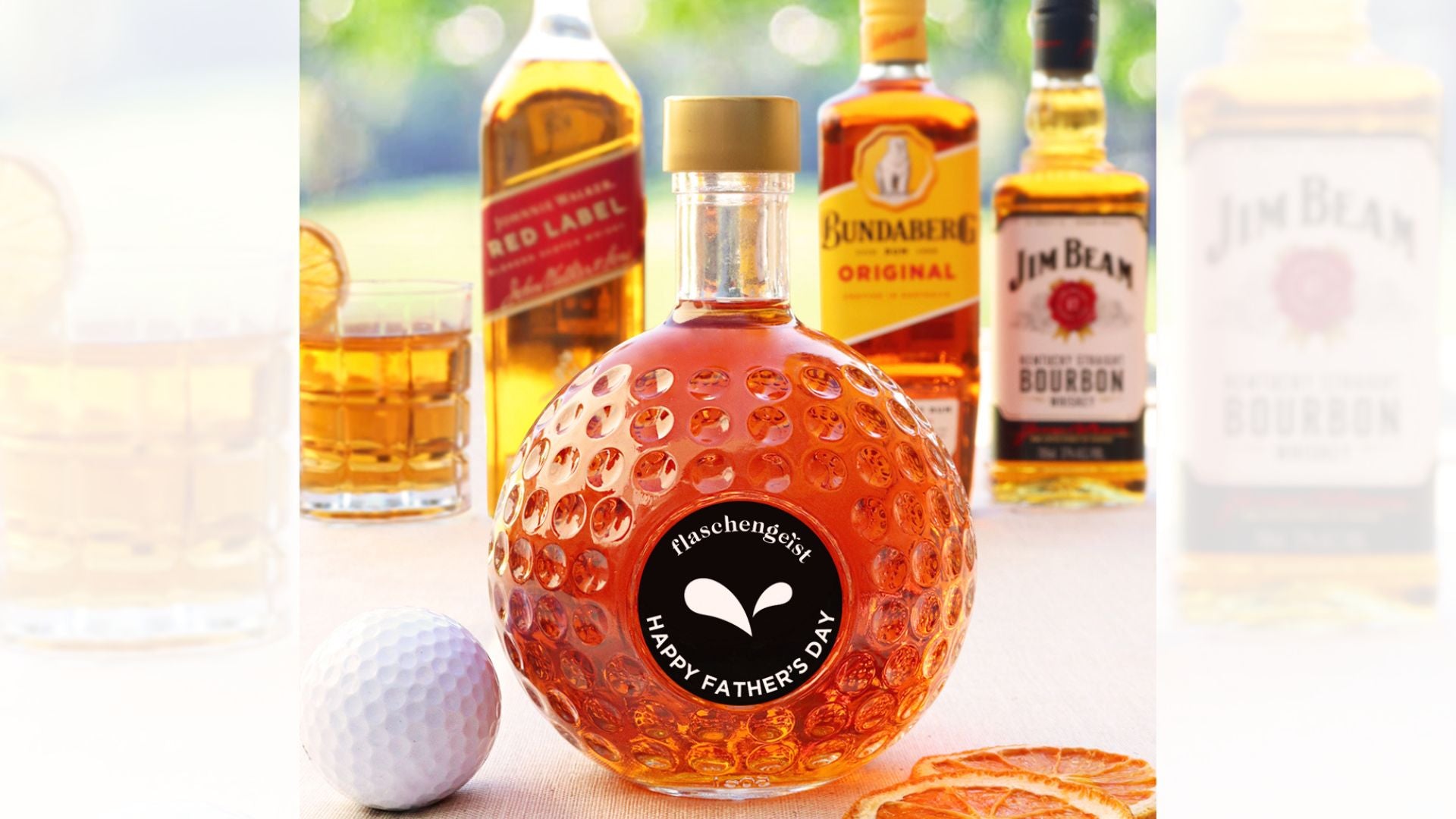 Jim Beam's Golfer Ball Bottle