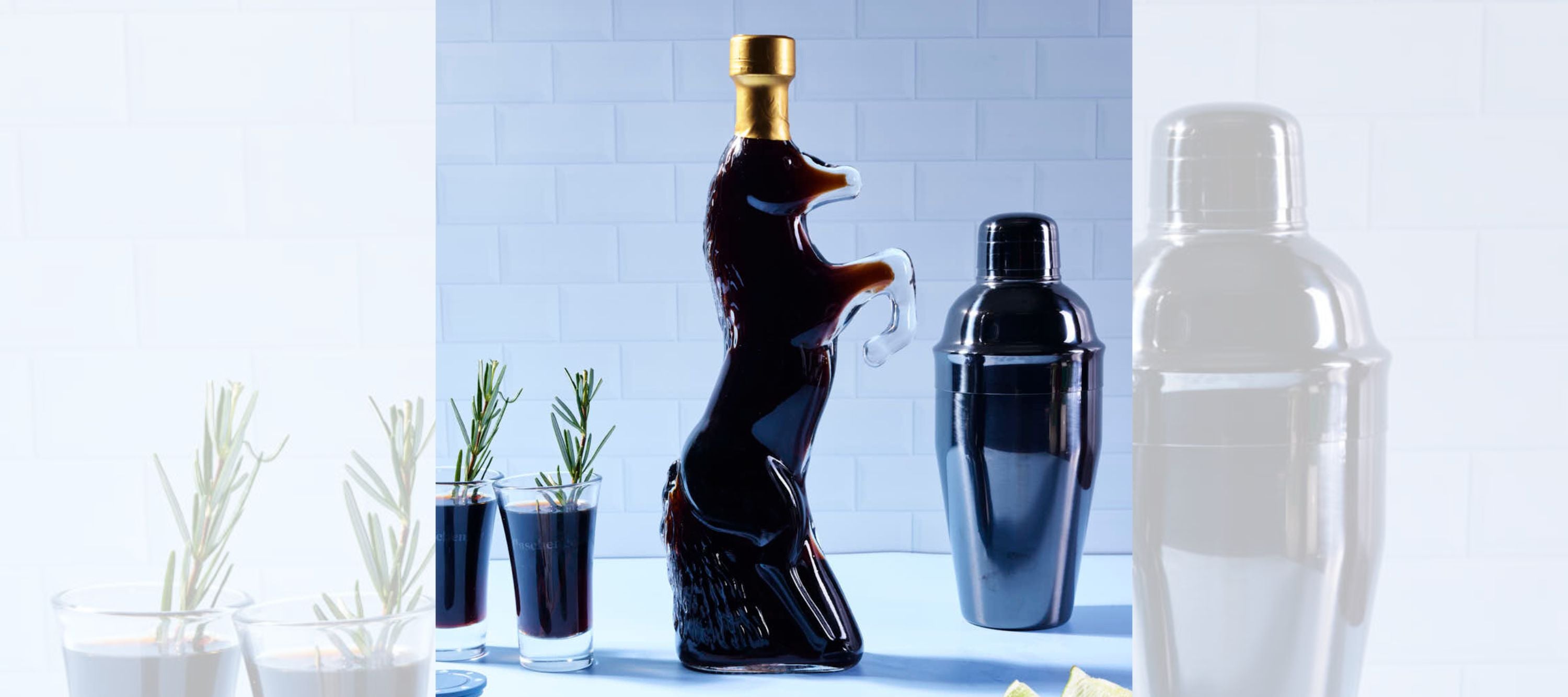 Unleash Your Passion for Horses with Flaschengeist's Horse Bottle and Chocolate Port Liqueur Gift Box