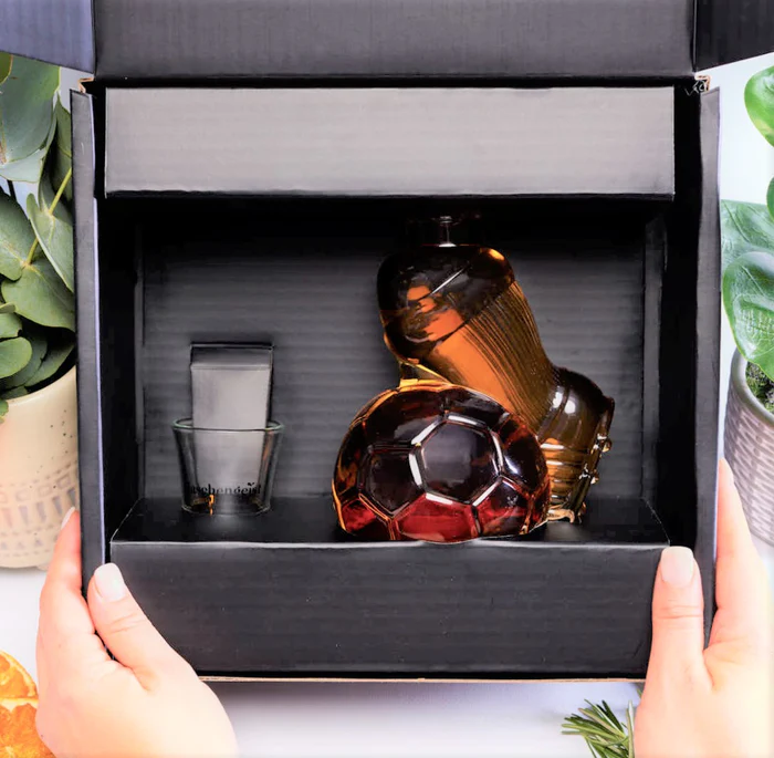 Score a Goal with Flaschengeist's Soccer Ball Bottle and Honey Highland Liqueur