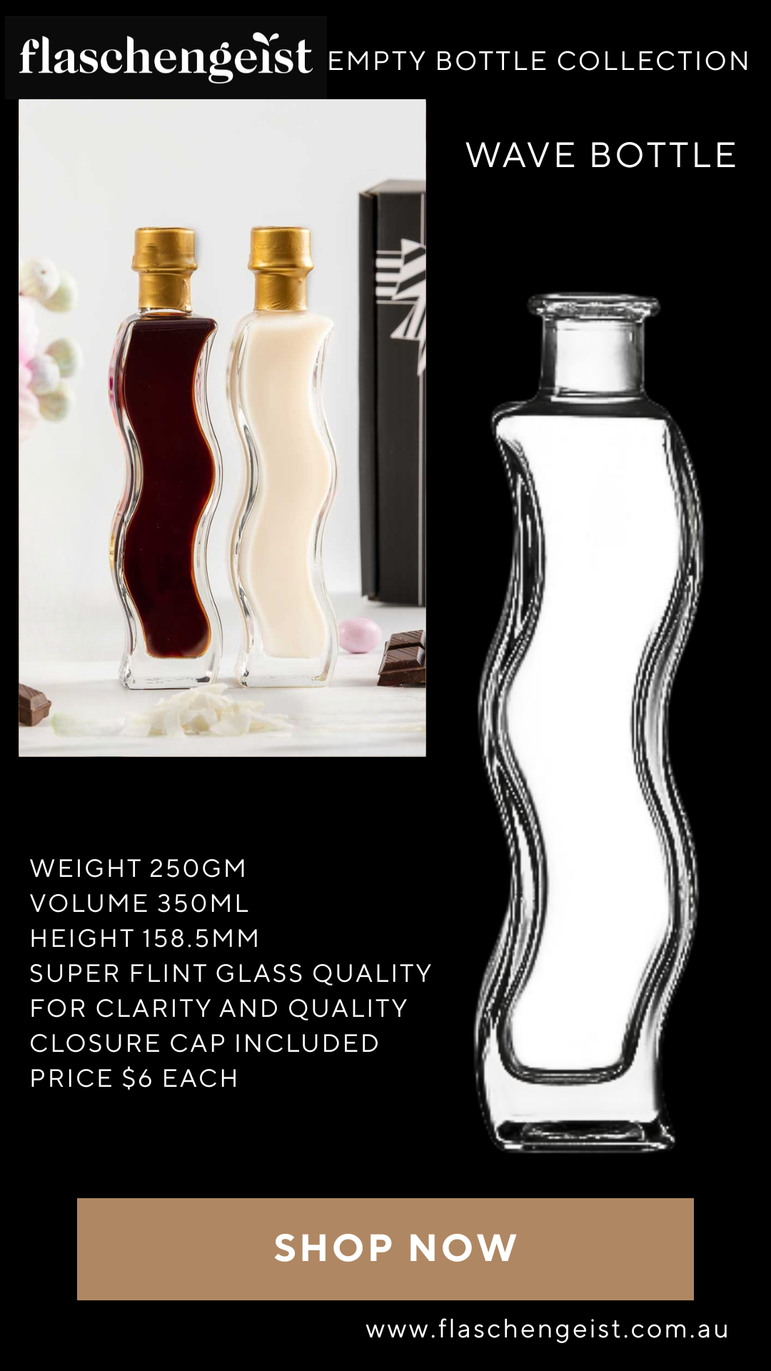 Flaschengeist Empty Bottle - Onda Alta 100 ml