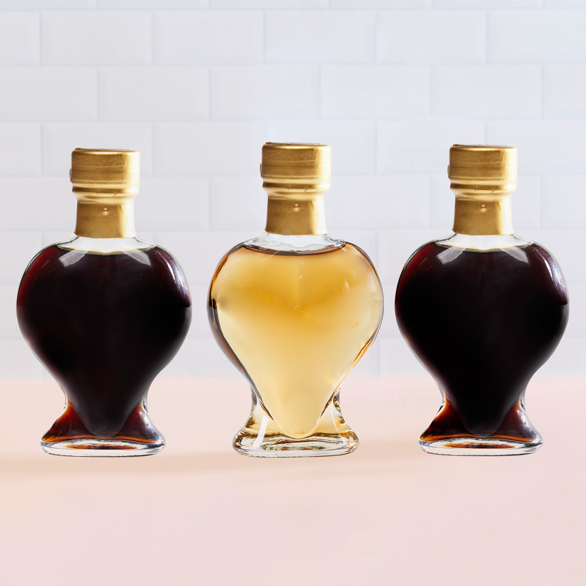 Dessert Lovers - Trio Hearts Gift Box Chocolate - espresso Martini Rum & Walnut