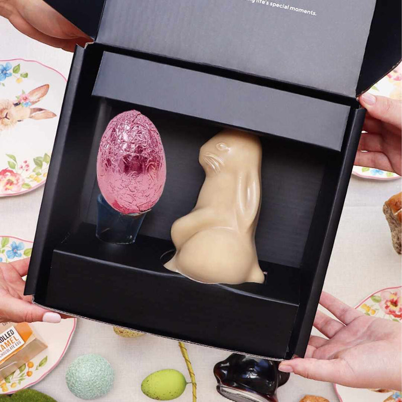 Easter Bunny Bottle - Baci (Choc Hazelnut) Liqueur - Gift Box