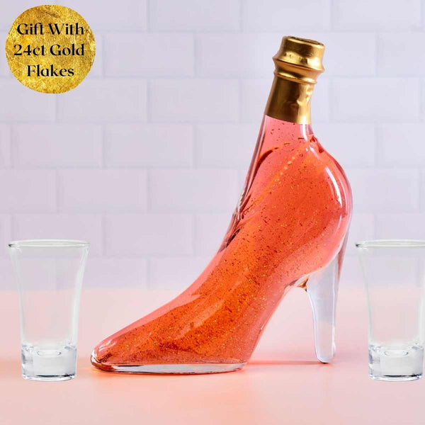 Shoe Bottle - Raspberry Liqueur - Gift Box