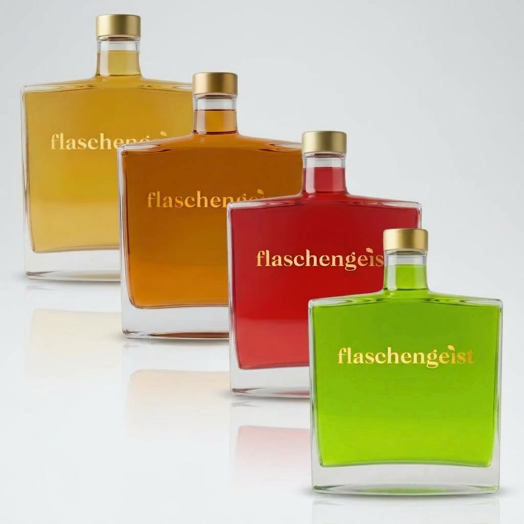 4 x 700ml Luxe Decanters
