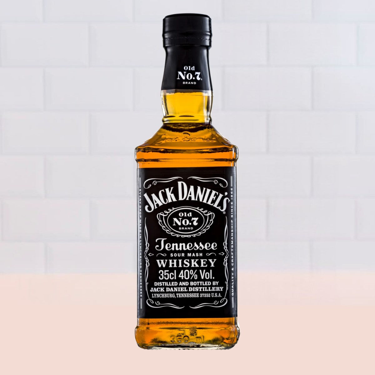 Flaschengeist Motorbike Gift Hamper with Jack Daniel's 350 ml whiskey Unique Collectors' Bottle