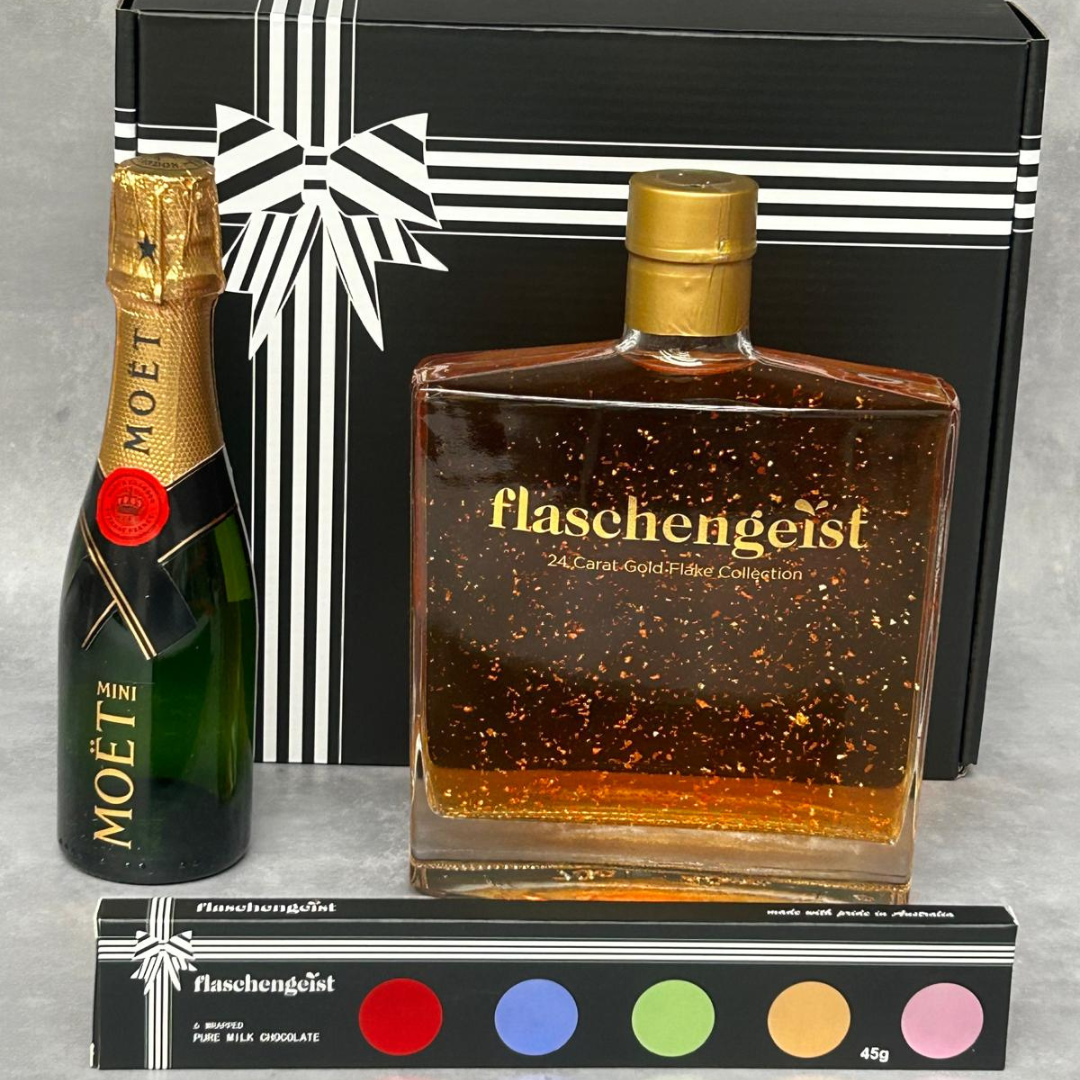 Luxe Decanter with Moët + Chocolates