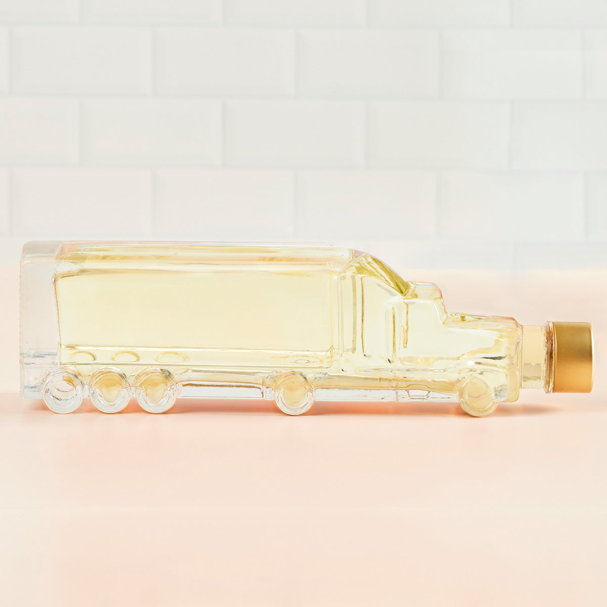 Flaschengeist Personalised Truck Bottle 350ml - Gift Box + Chocolates (Non Alcoholic)