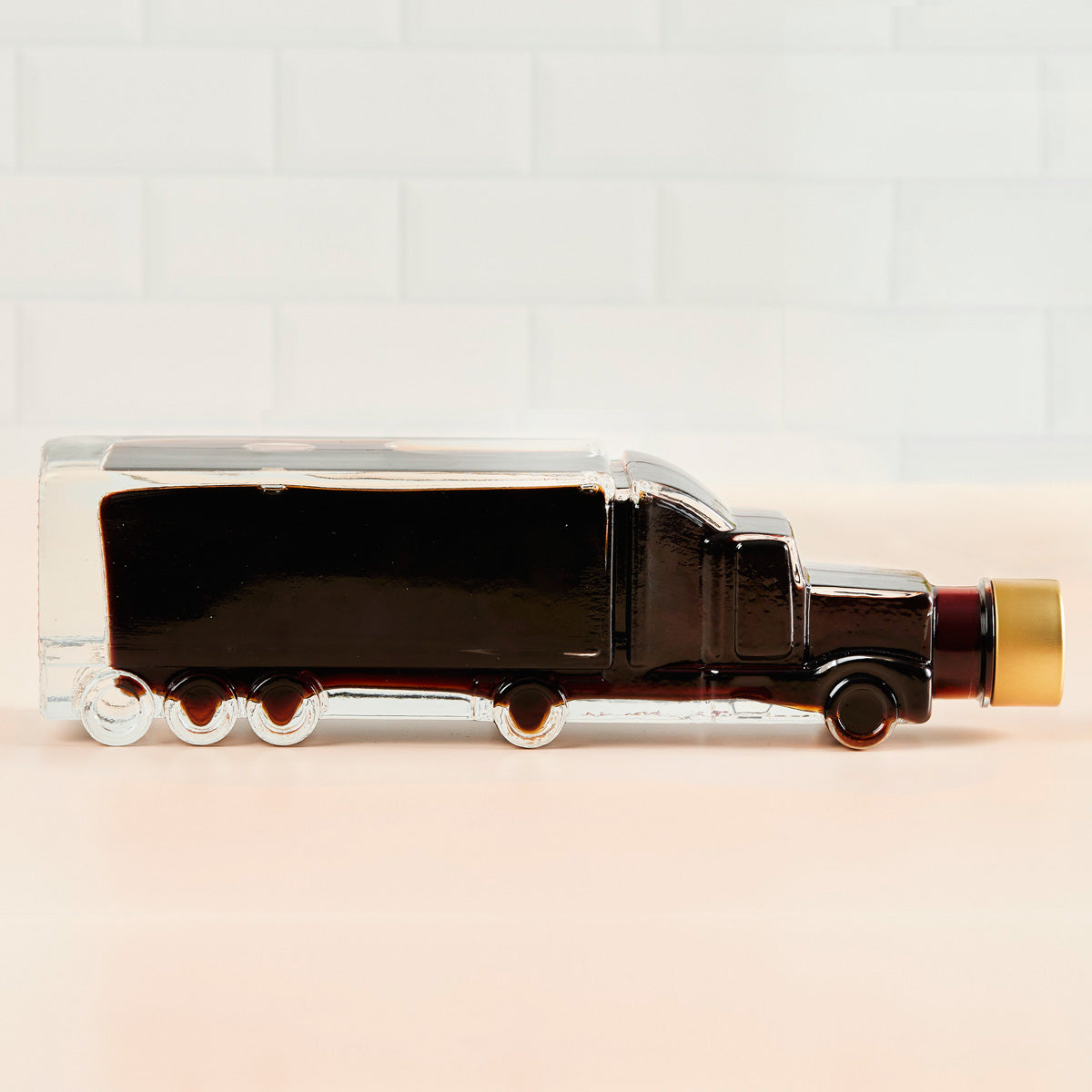Flaschengeist Personalised Truck Bottle 350ml - Gift Box + Chocolates