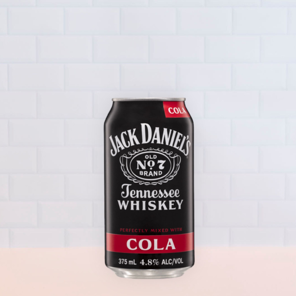 Flaschengeist Motorbike Gift Hamper with Jack Daniel's 350 ml whiskey + Cola Can - Unique Collectors' Bottle