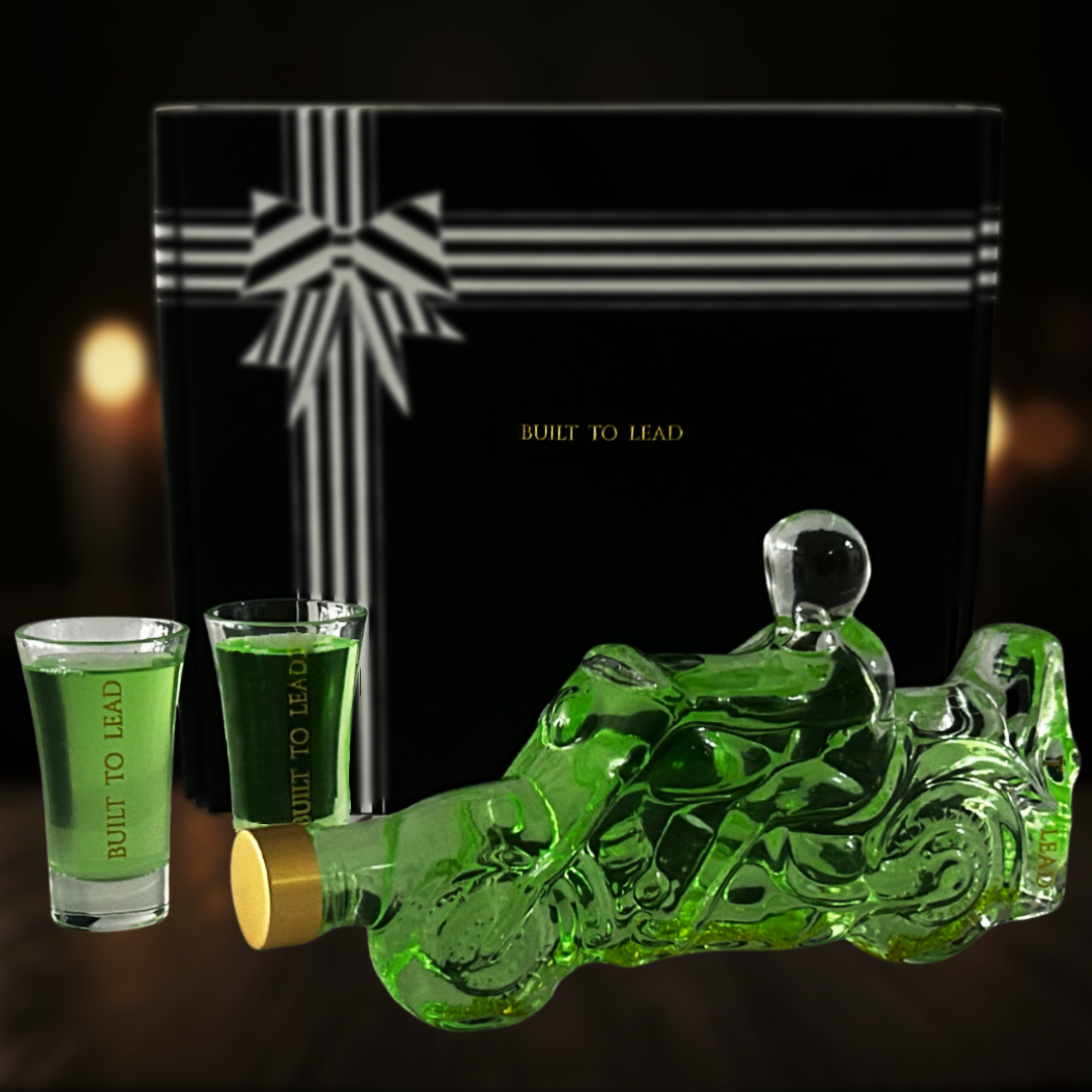 Motorbike Bottle | Personalised Non-Alcoholic Motorcycle Gift & Memorabilia | Flaschengeist