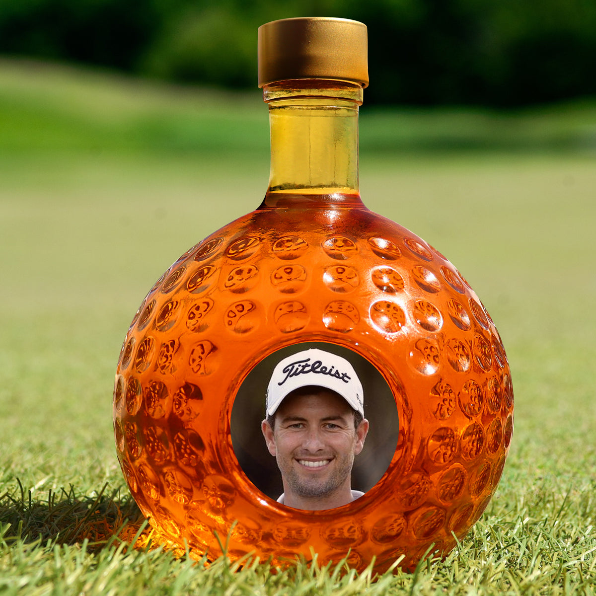 Flaschengeist Golf Ball Bottle Personalised - Gift Box