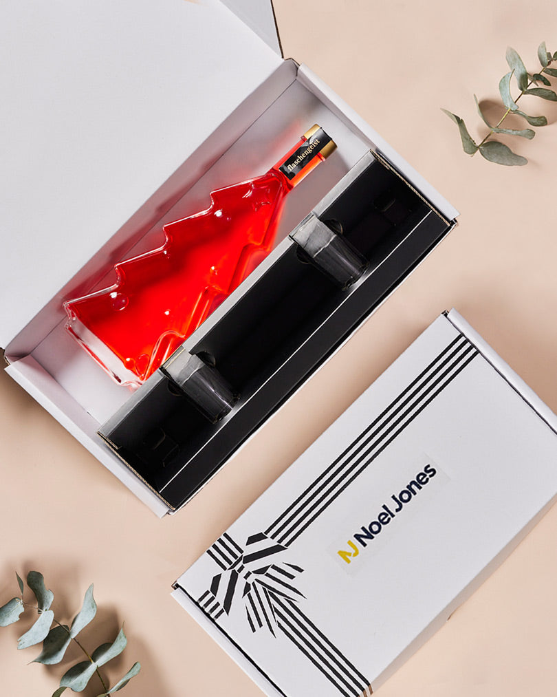 Corporate Christmas Tree Bottle 500ml - Gift Box