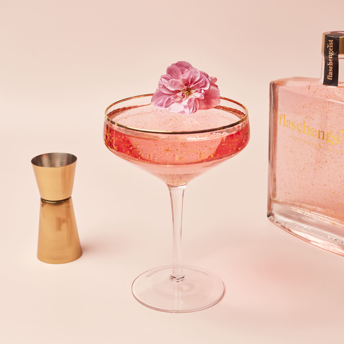 Non Alcoholic Jens Decanter with 24 Carat Gold Flakes Gift Box - Flaschengeist (Aust) Pty Ltd