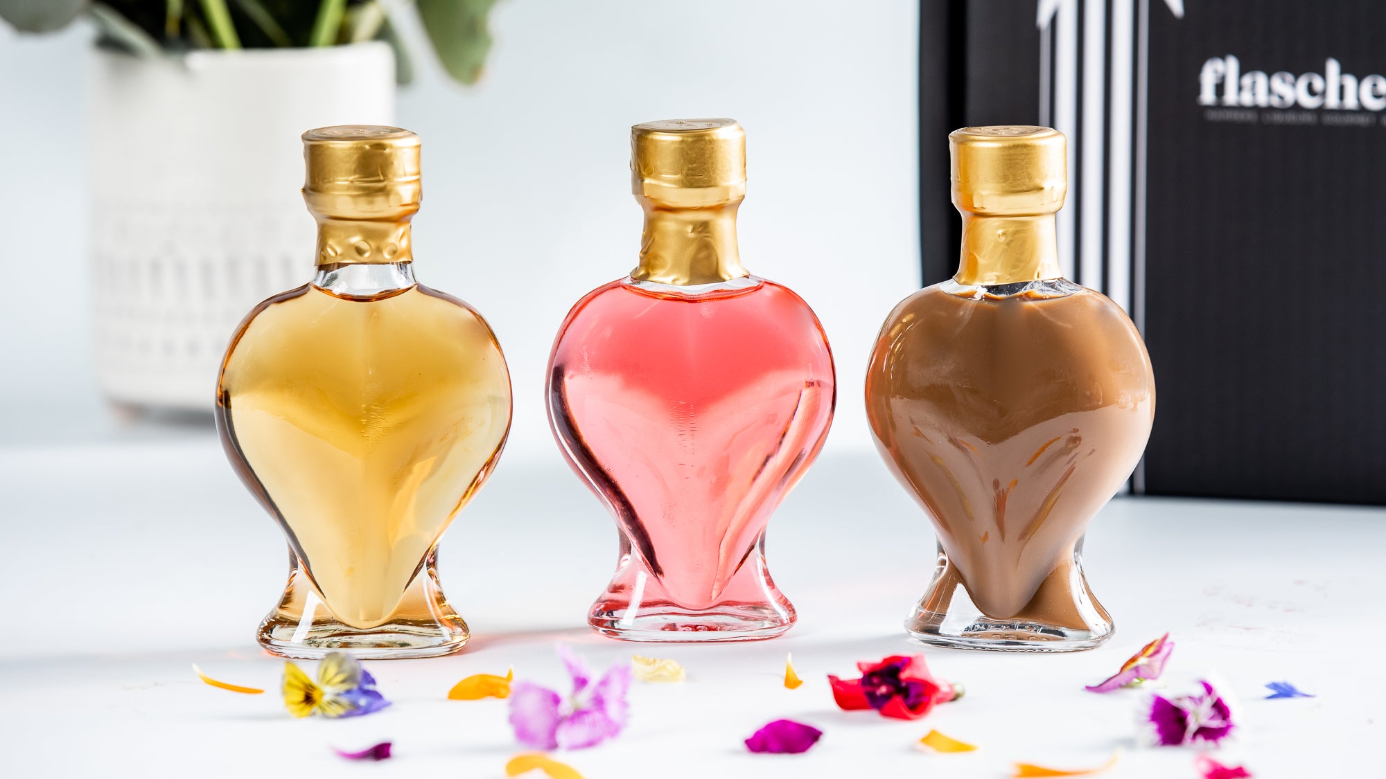 Indulge in Love and Flavor with Flaschengeist's Heart Bottles Trio