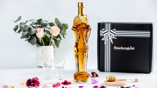 Ignite the Flames of Love with Johnnie Walker Scotch Whisky filled Lovers Gift Box