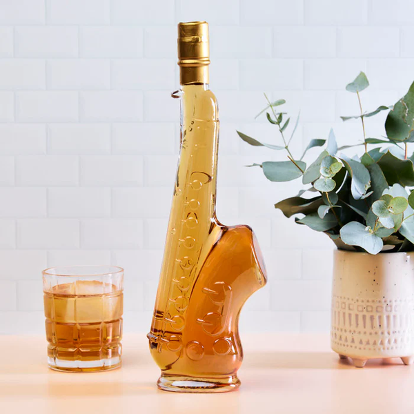Jazz up Your Tastebuds with Flaschengeist's Saxophone Bottle and Honey Highland Liqueur
