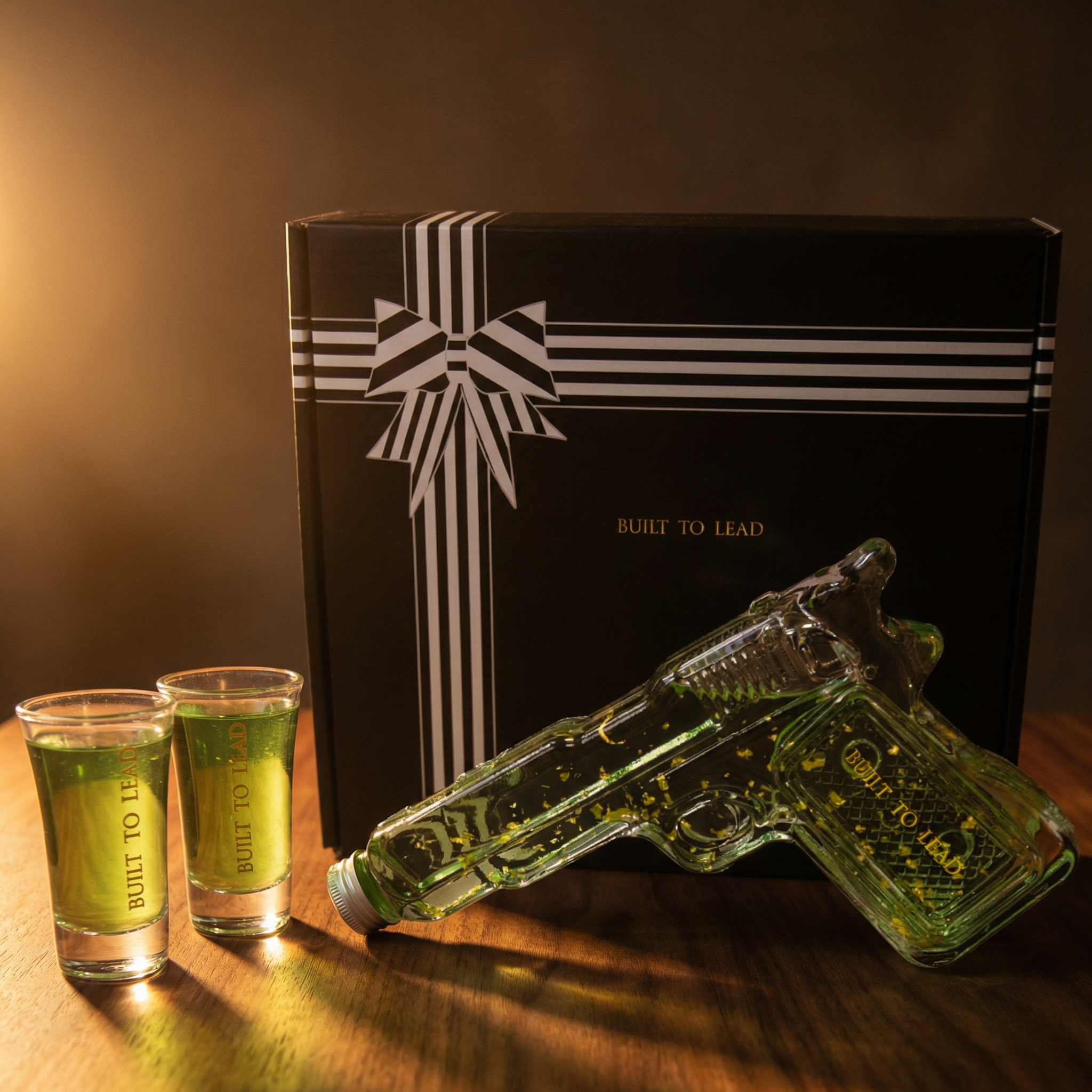 Flaschengeist Pistol Bottle | Collector Sculptural Gift | Personalised  Art