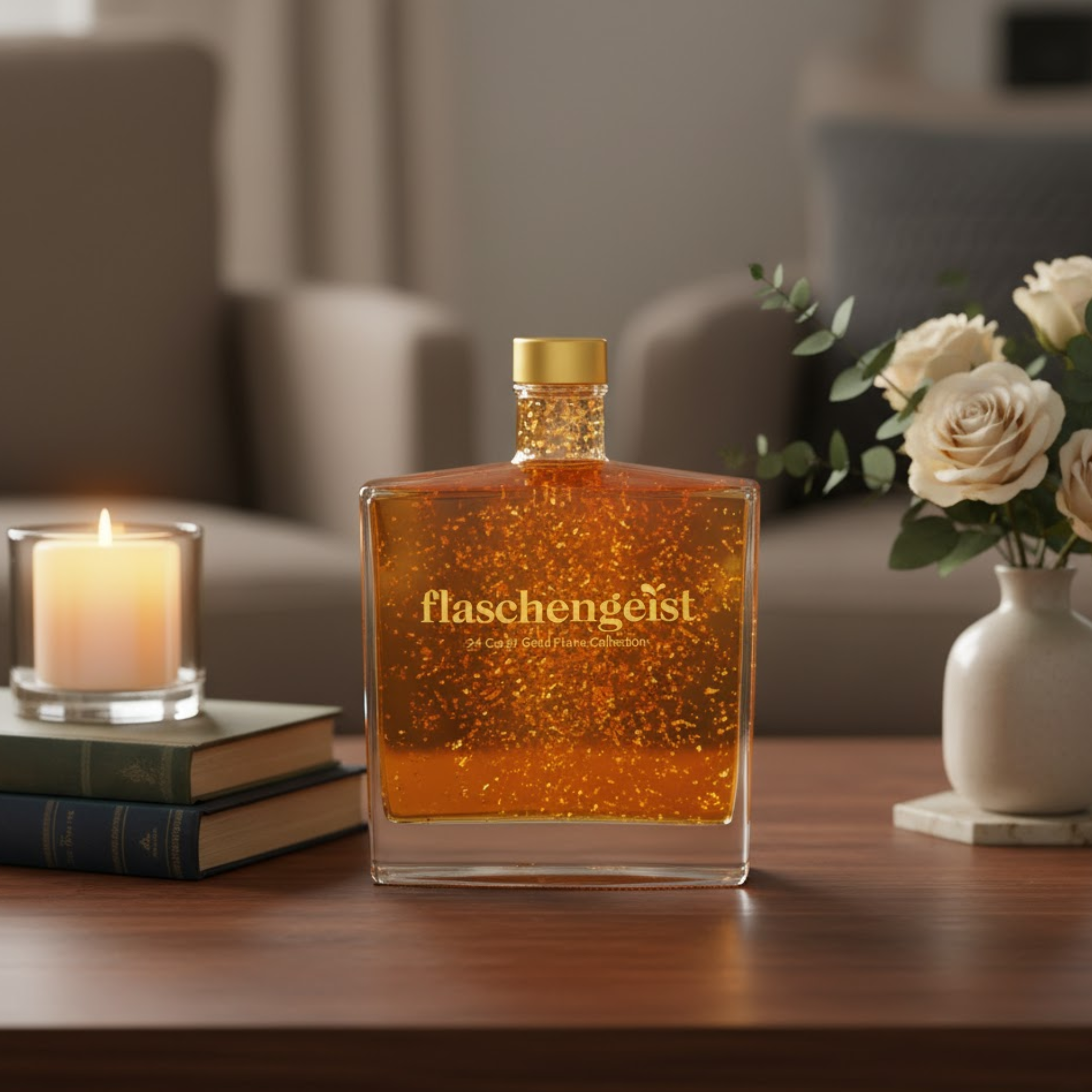 Flaschengeist Luxe Decanter - Gift Box + Chocolates