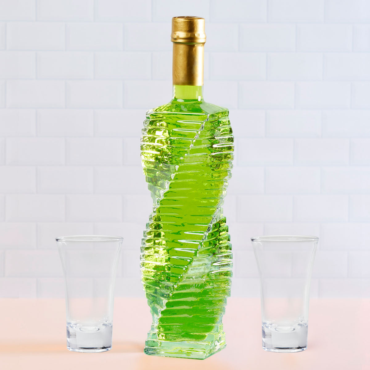 Chandelier Bottle Non Alcoholic Gift Box + Chocolates