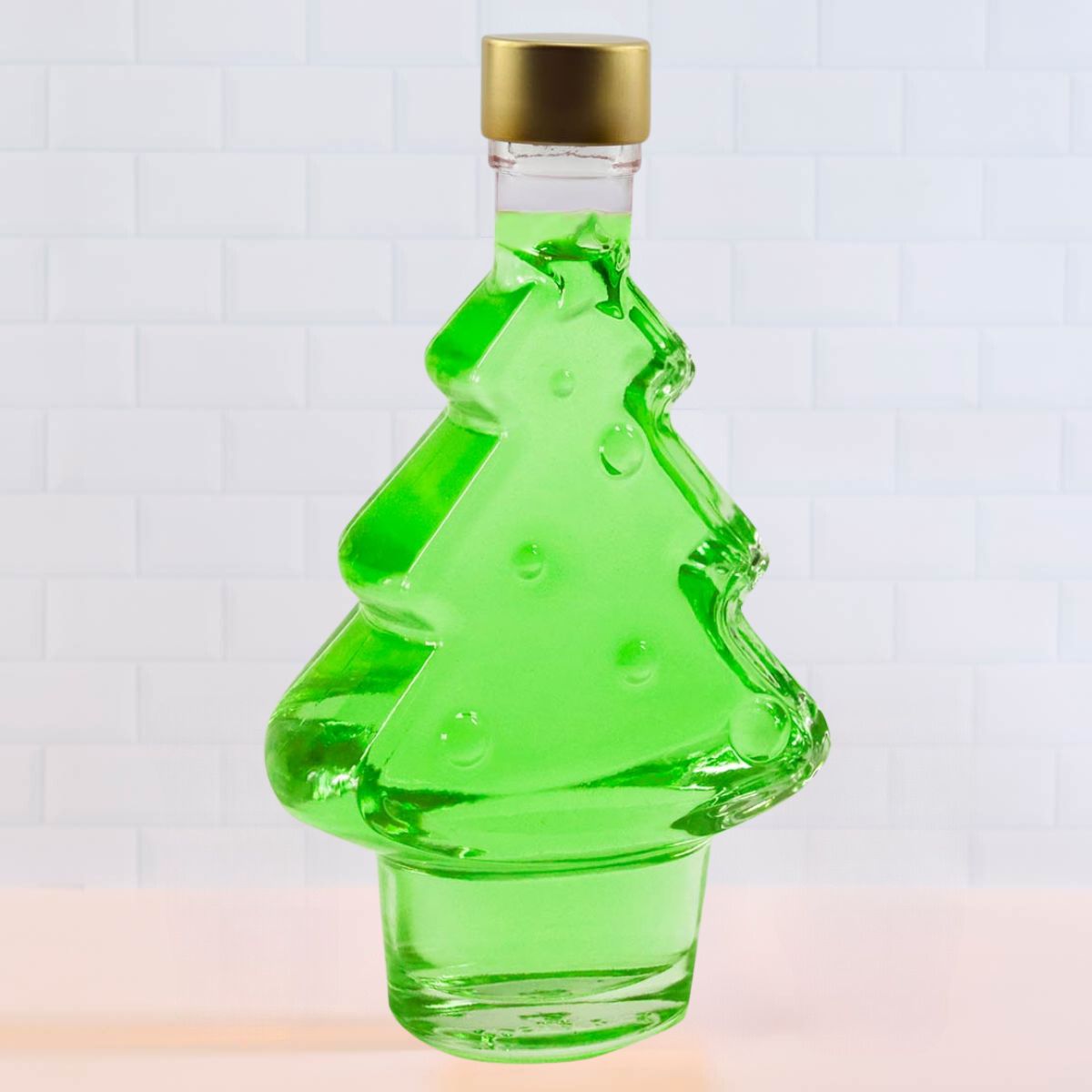 Christmas Tree Bottle 200ml (Bottle Only)