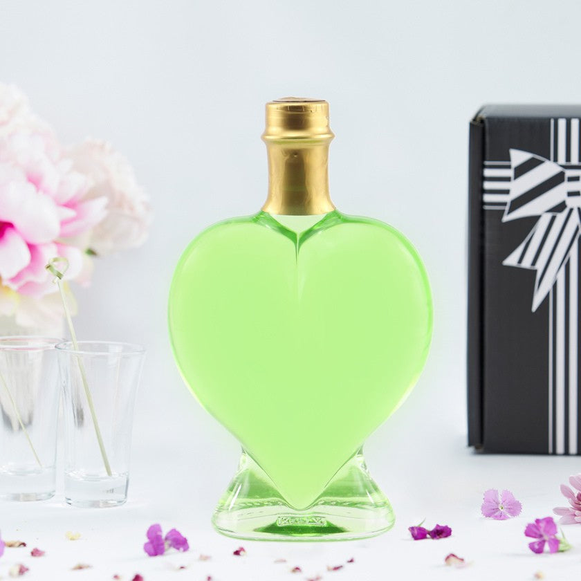Love Heart Bottle - Gift Box + Chocolates