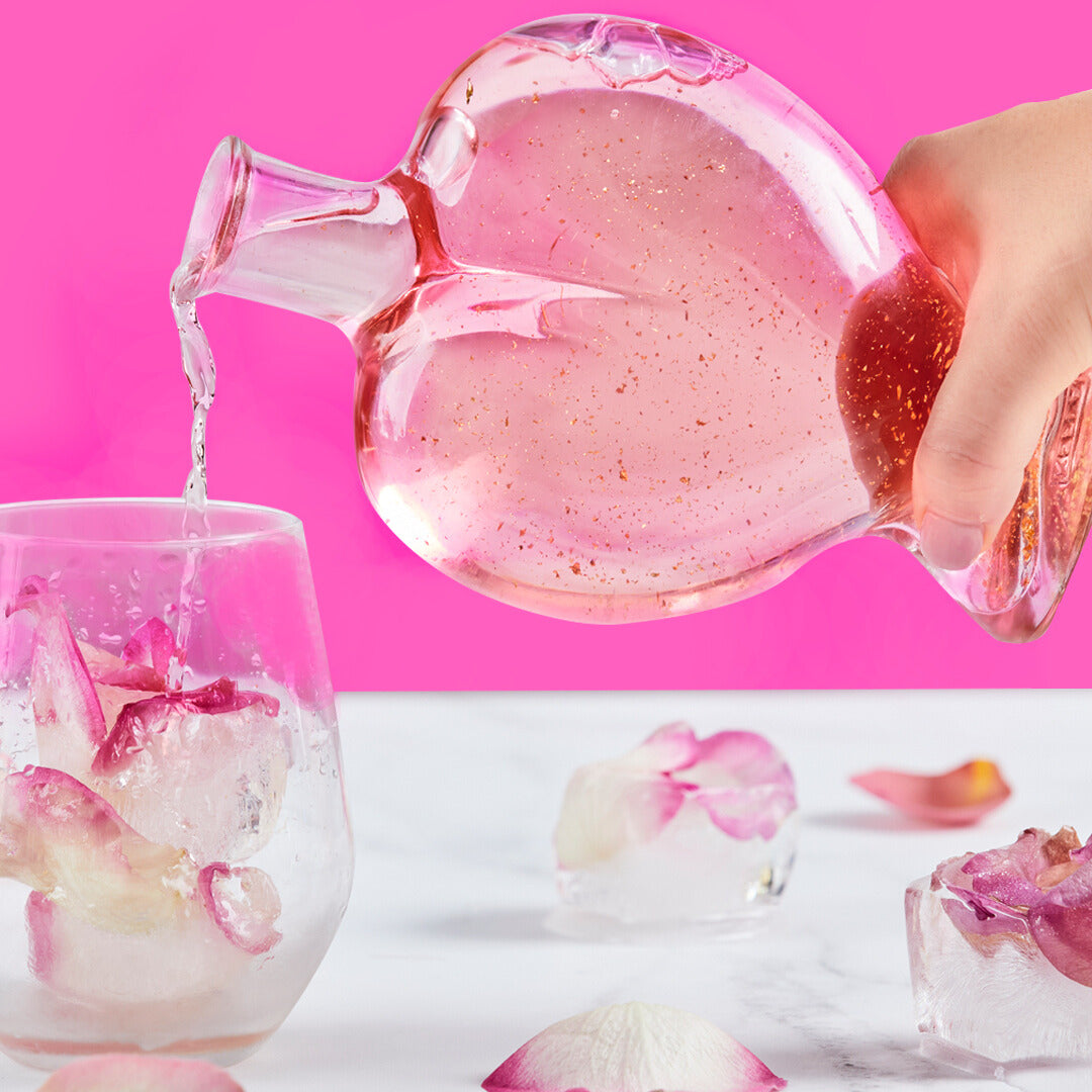 Flaschengeist Love Heart Bottle - Gift Box + Chocolates