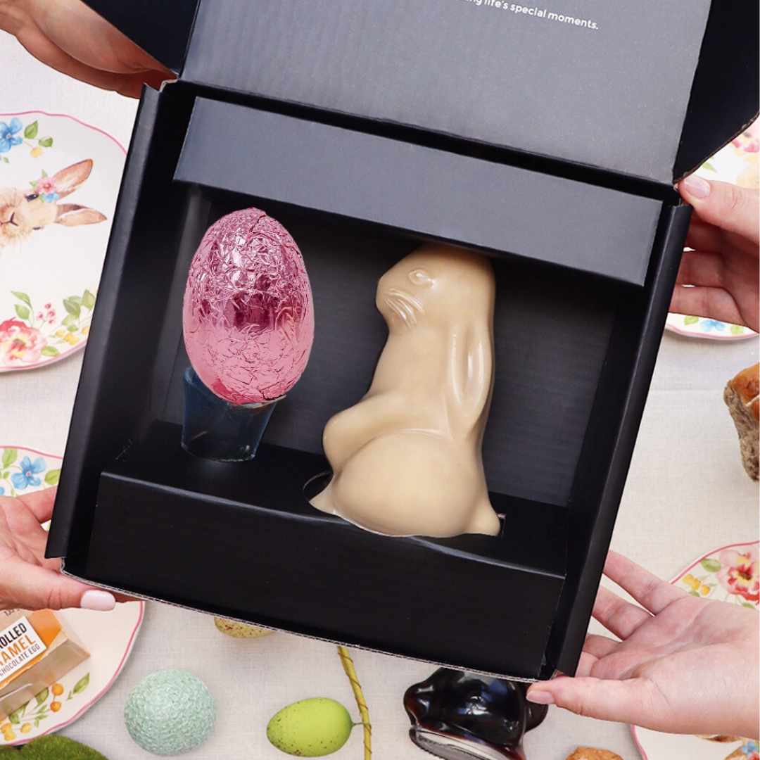 Easter Bunny Bottle - Irish Cream Liqueur - Gift Box