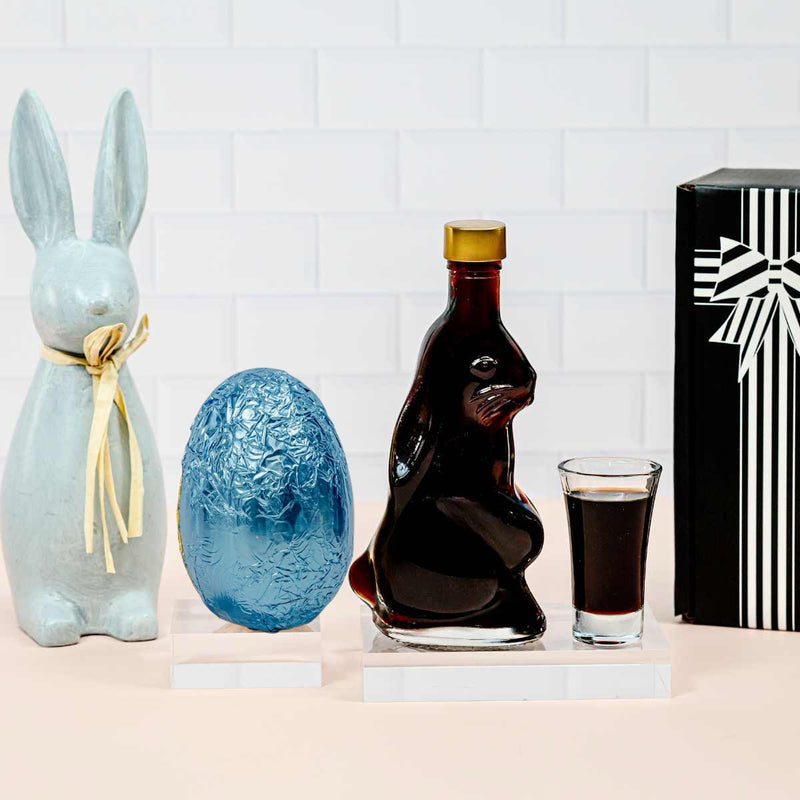 Easter Bunny Bottle - Baci (Choc Hazelnut) Liqueur - Gift Box
