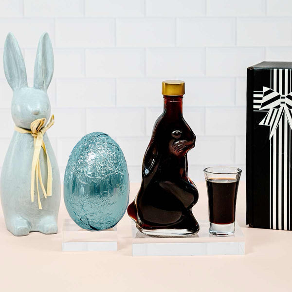 Easter Bunny Bottle - Chocolate Port Liqueur - Gift Box