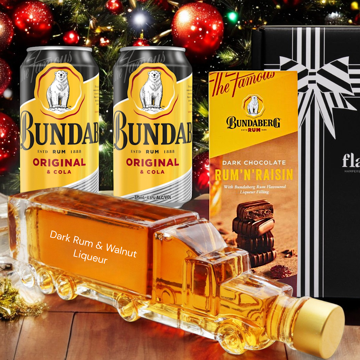 A Bundaberg Road Trip: Cola, Chocolate & Rum gift hamper