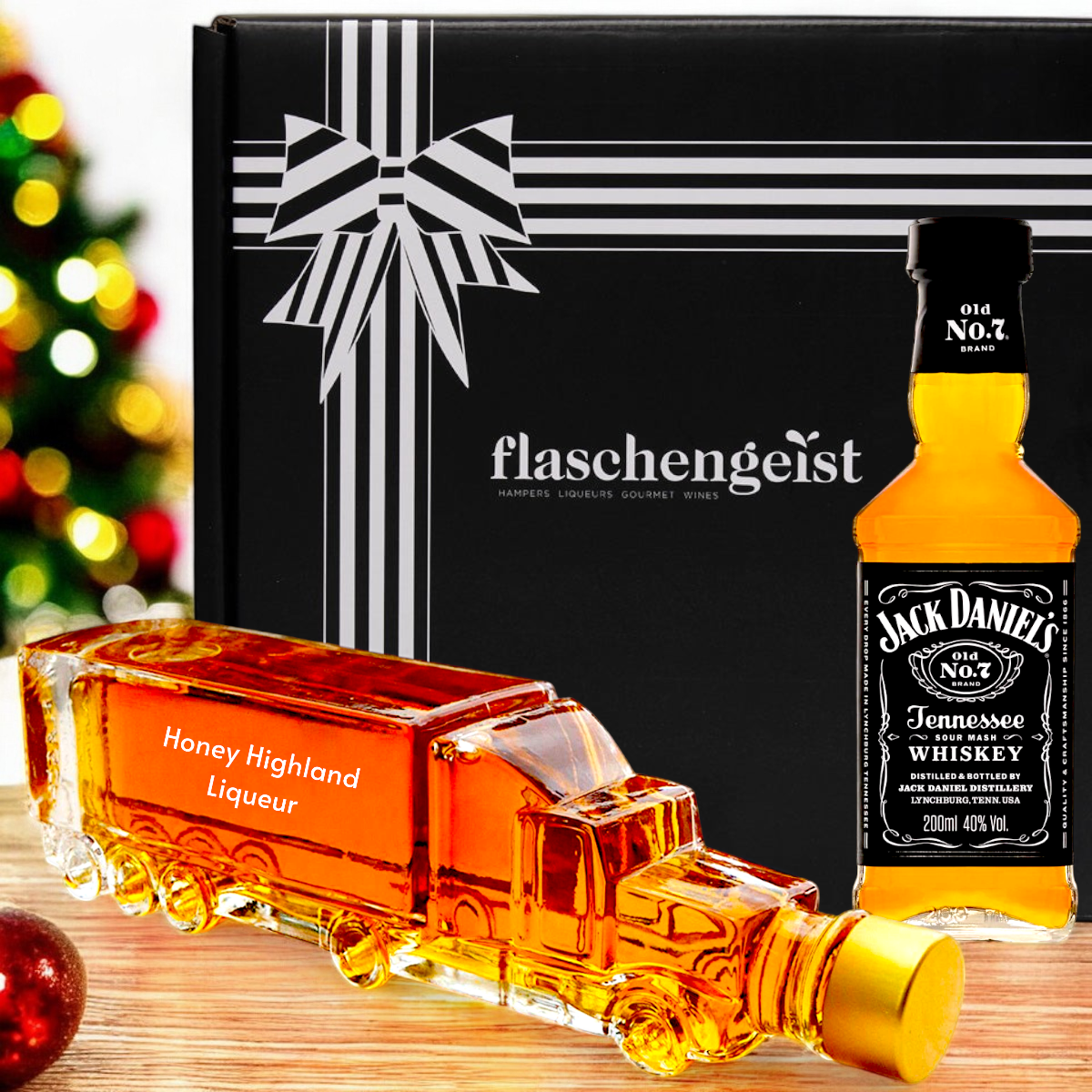 Jack Daniel's Truck Christmas Gift Box