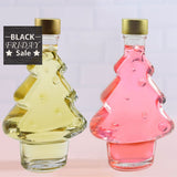 Duo Christmas Tree Bottle Set -Butterscotch and Turkish Delight Liqueur - Gift Box