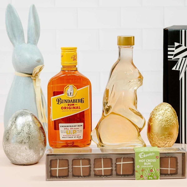 Easter Bundaberg Rum and Bunny Honey Highland 350ml Bottle