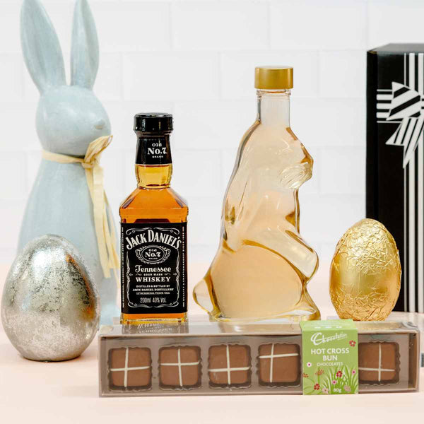 Easter Jack Daniel's and Bunny Honey Highland Gift Hamper