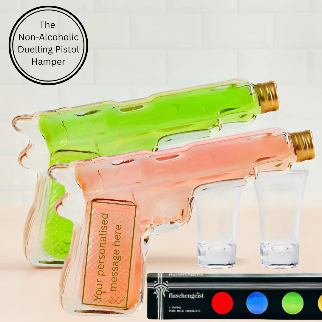 The Flaschengeist Non-Alcoholic Duelling Pistol Hamper