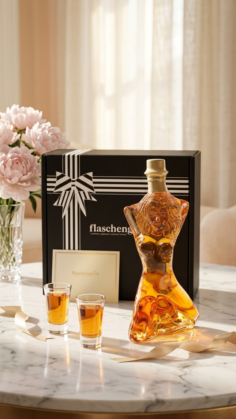 Flaschengeist Goddess Bottle | Sculptural Luxury Gift | Personalised