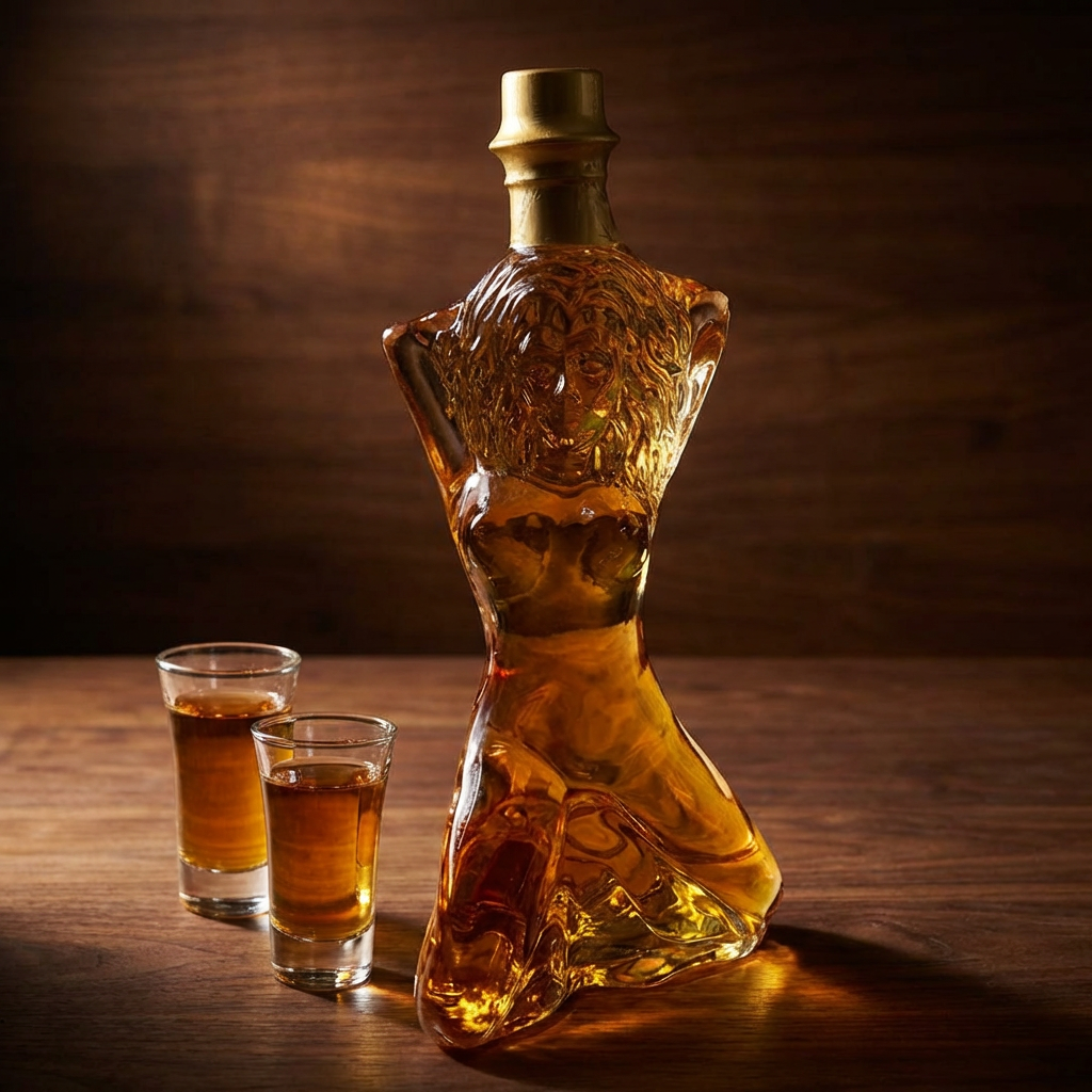 Flaschengeist Goddess Bottle | Sculptural Luxury Gift | Personalised