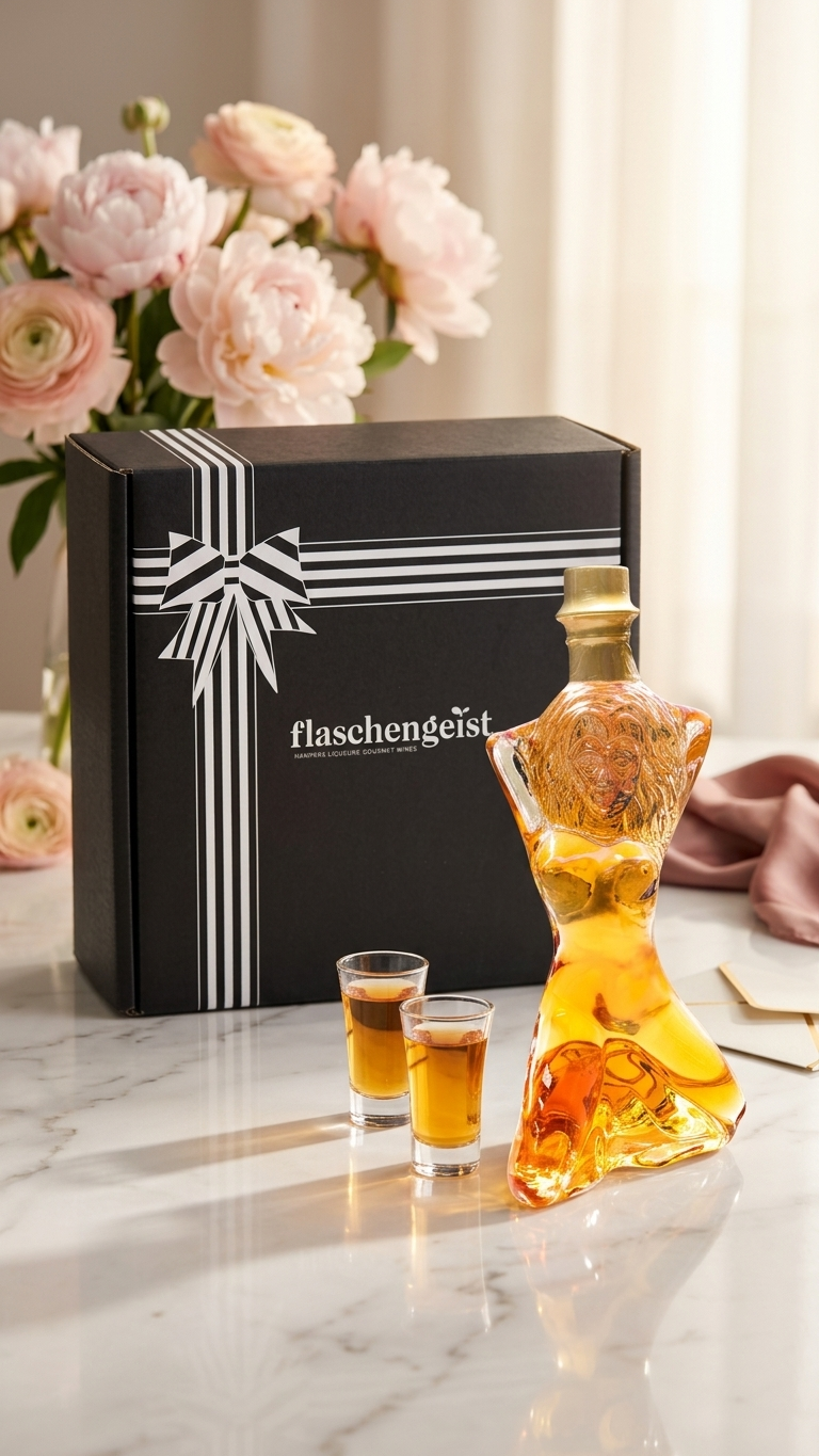 Flaschengeist Goddess Bottle | Sculptural Luxury Gift | Personalised