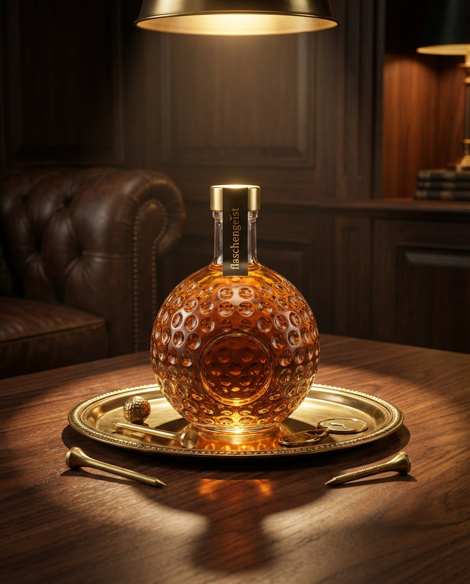 Flaschengeist Golf Ball Bottle | Personalised Golfer Recognition Gift