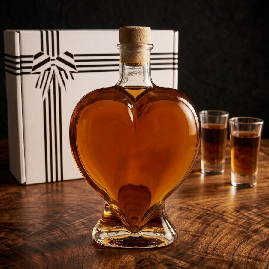 Flaschengeist Heart Birthday Gift