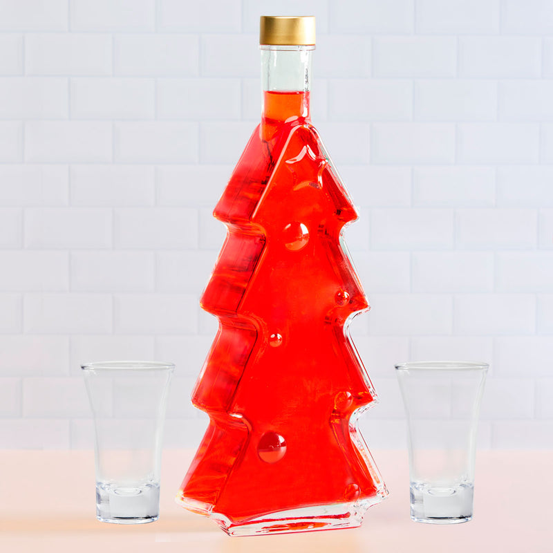Christmas Tree Bottle 500ml - Strawberry Liqueur - Gift Box - Flaschengeist (Aust) Pty Ltd
