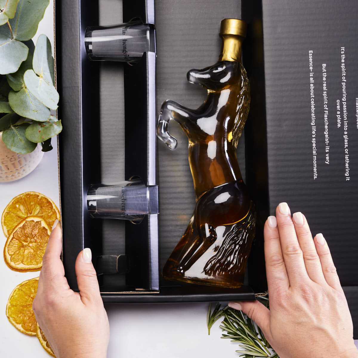 Horse Bottle - Bundaberg Rum - Gift Box - Flaschengeist (Aust) Pty Ltd