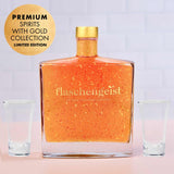 Luxe Decanter - Dark Rum + 24ct Gold Flakes - Gift Box