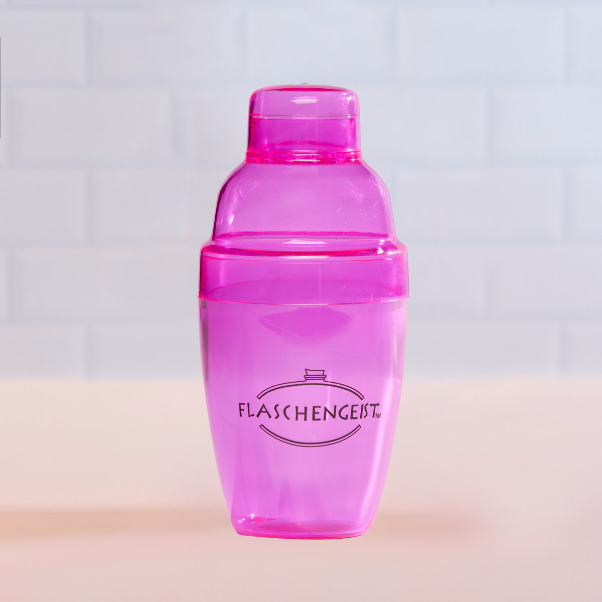 Pink Acrylic Cocktail Shaker - Flaschengeist (Aust) Pty Ltd